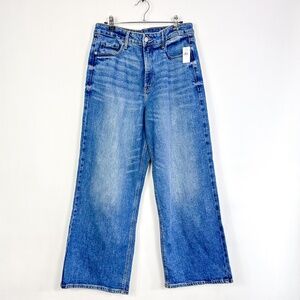 Old Navy Blue Flare & Wide Leg Jeans